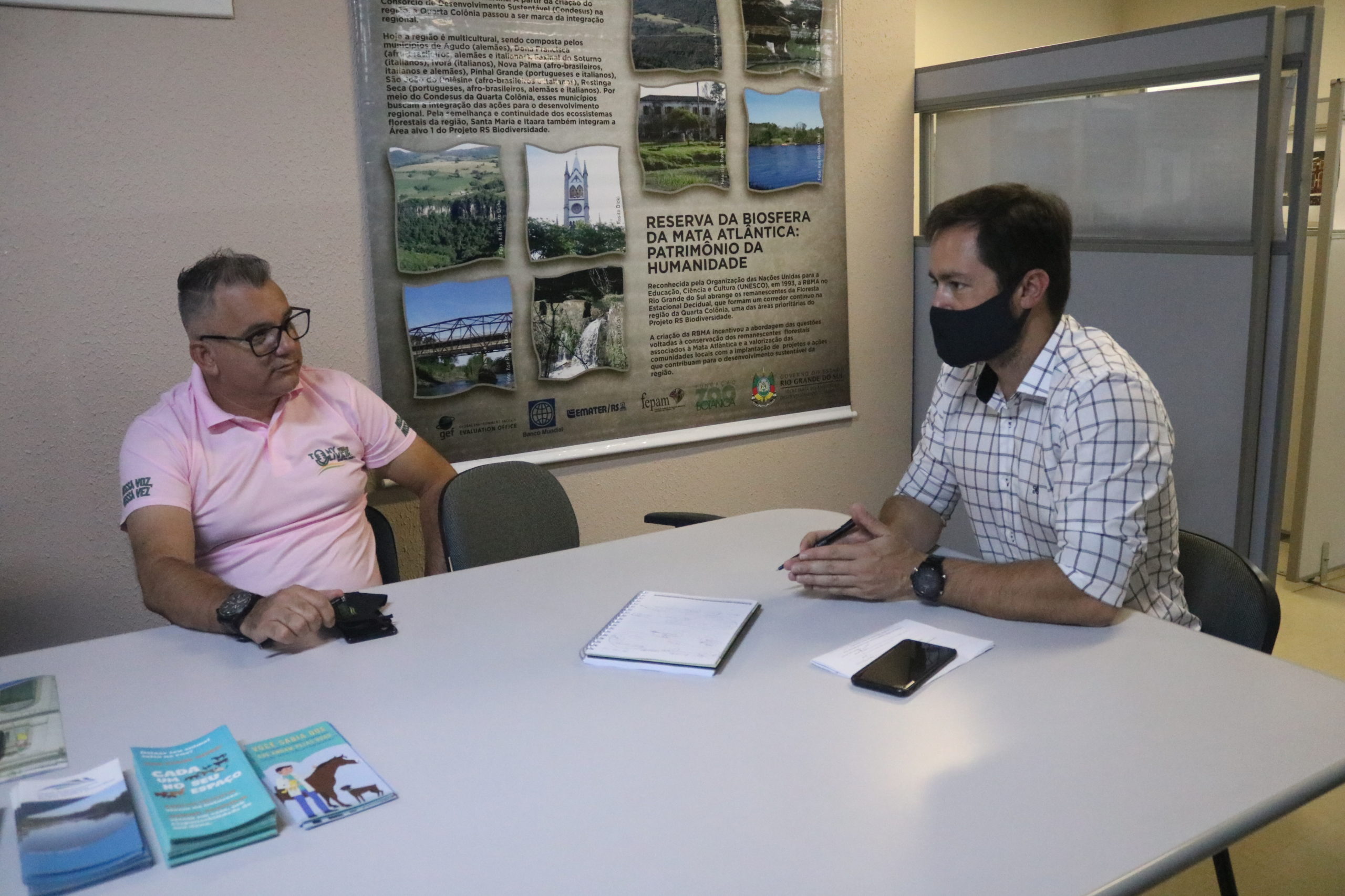 No momento, você está visualizando Secretaria de Meio Ambiente é mais uma pasta visitada pelo vereador