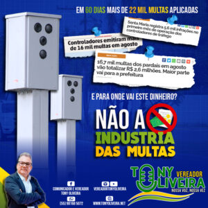 Leia mais sobre o artigo Não a indústria das multas!