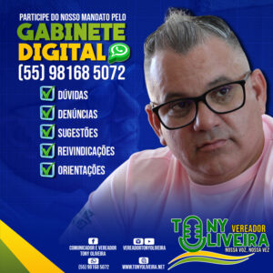 Leia mais sobre o artigo Gabinete digital sempre pronto para servir a população