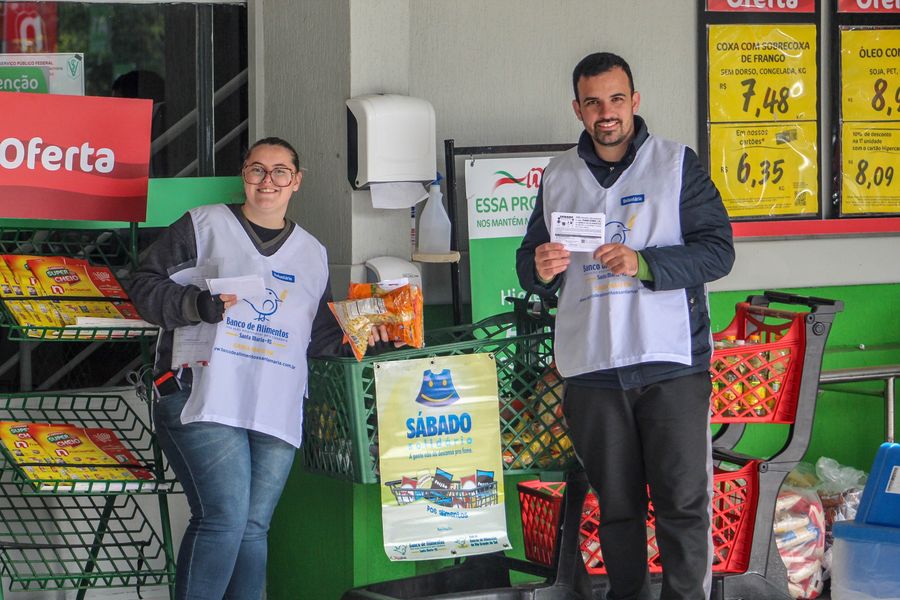 No momento, você está visualizando Sábado Solidário com o Banco de Alimentos