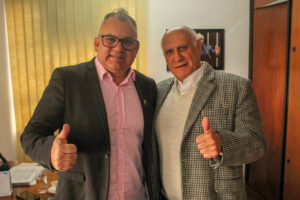 Leia mais sobre o artigo Em Porto Alegre, Tony Oliveira tem encontro com senador Lasier Martins