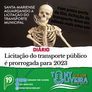 Leia mais sobre o artigo Mais um ano sem licitação no transporte coletivo!