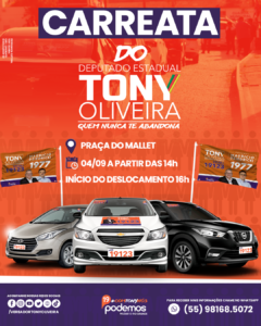 Leia mais sobre o artigo Bora pra carreata do Tony