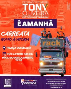 Leia mais sobre o artigo É AMANHÃ! Carreata rumo a vitória